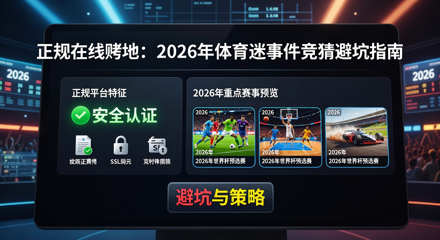 正规在线赌场2026体育赛事竞猜避坑指南
