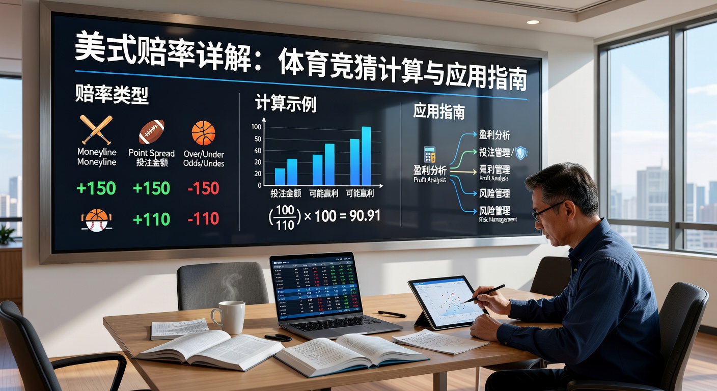 美式赔率详解：体育竞猜必备知识