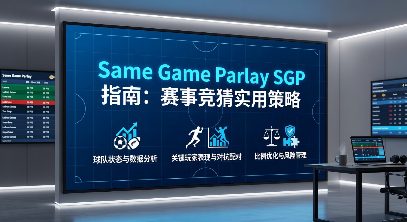 Same Game Parlay SGP 赛事竞猜攻略